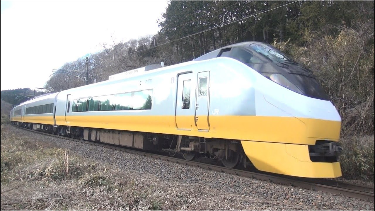 再掲載 東北本線 白坂カーブ Ｅ６５７系Ｋ２編成 ＫＹ入場通過　2026.01.06