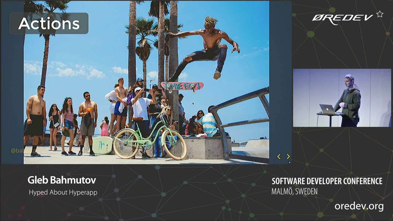 Gleb Bahmutov - Hyped About Hyperapp | Øredev 2018