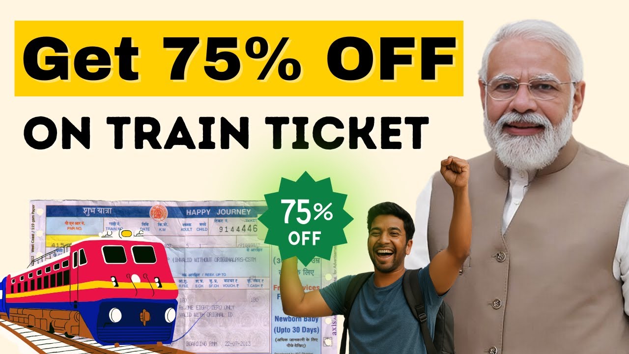 How to get 50% off on IRCTC?