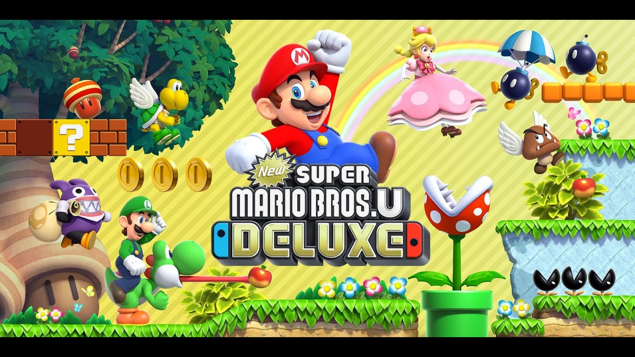 New super Mario Bros U deluxe - Mines de la molasse - Tour nevis