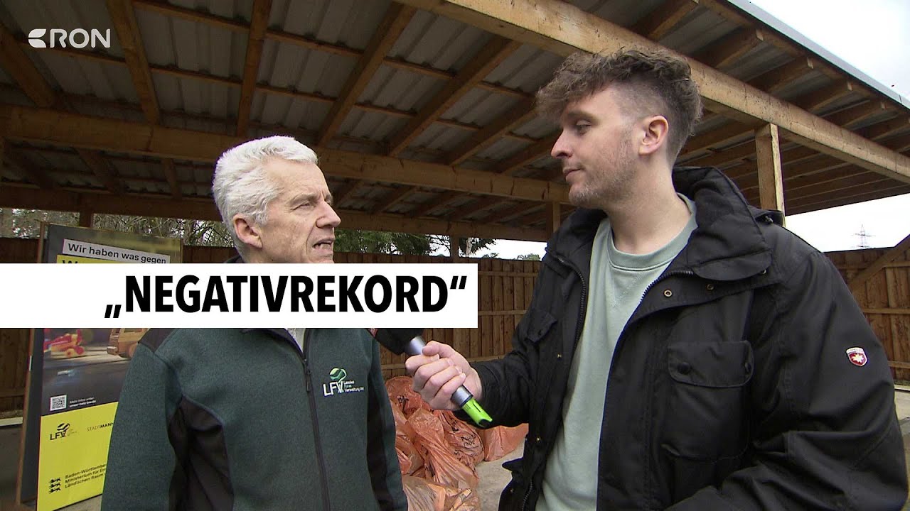 Bilanz zum Waldputztag im Dossenwald | RON TV