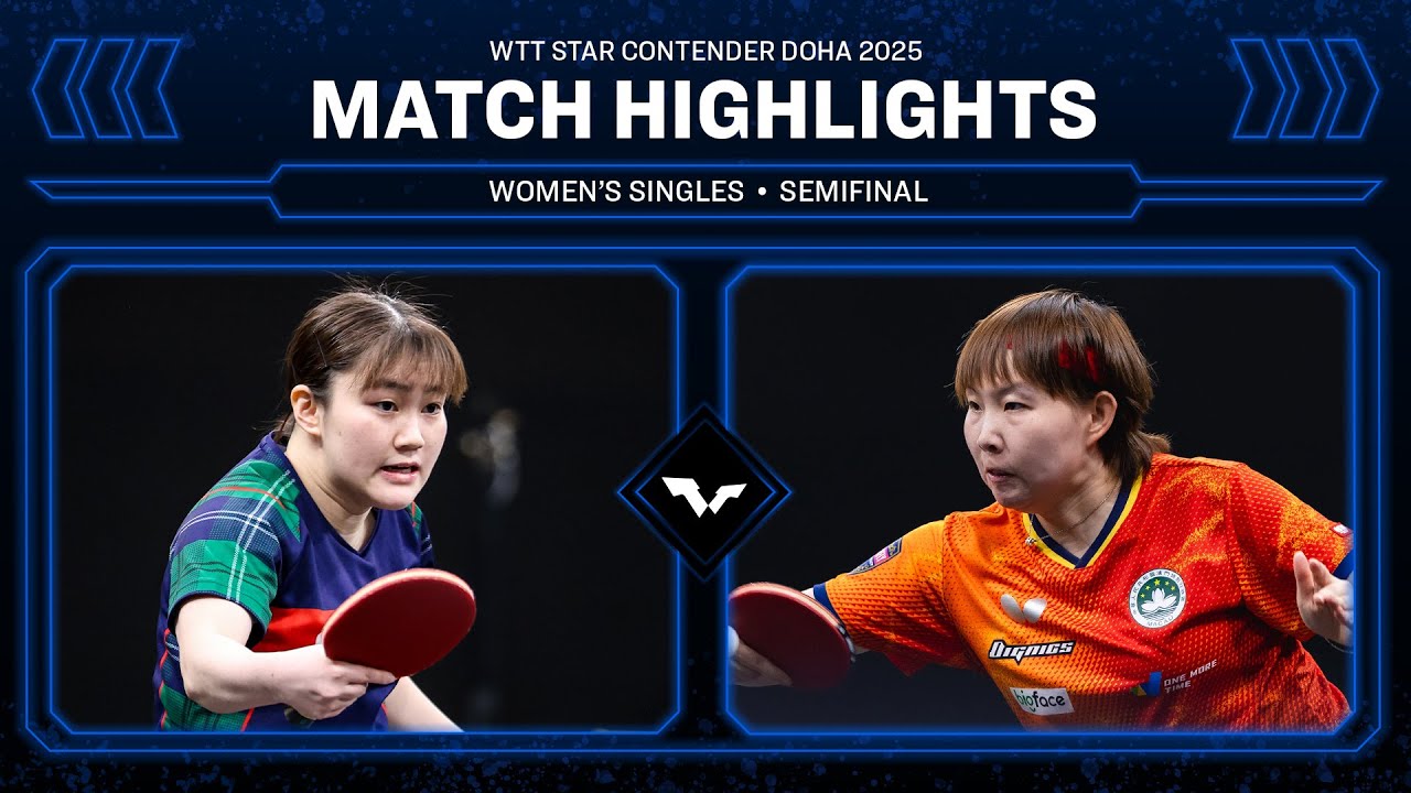Satsuki Odo vs Zhu Yuling | WS SF | WTT Star Contender Doha 2026