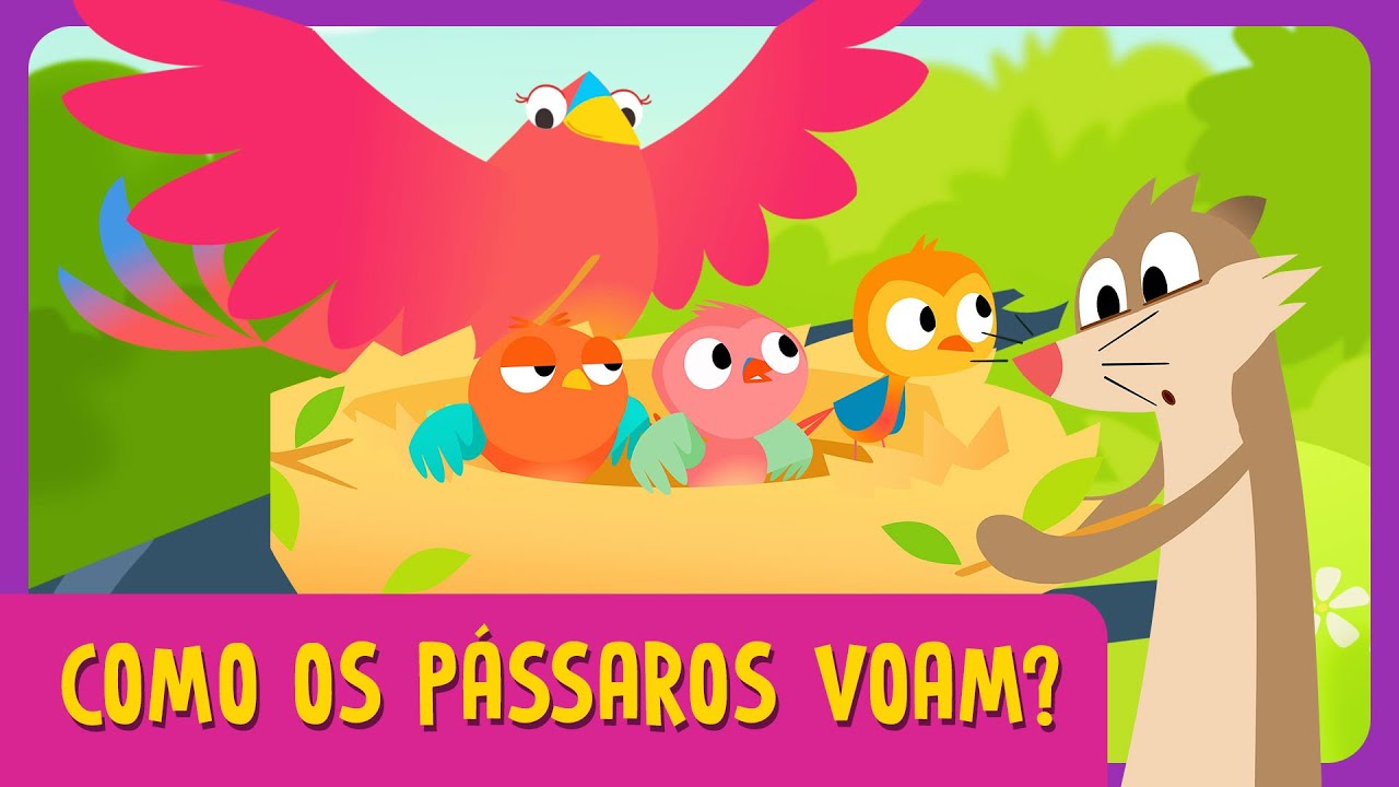 COMO OS PÁSSAROS VOAM? 🐦Episódio Completo l O Show da Luna!