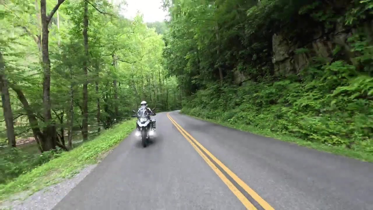 Riding Little River Gorge Rd - BMW R1200GS/GSA