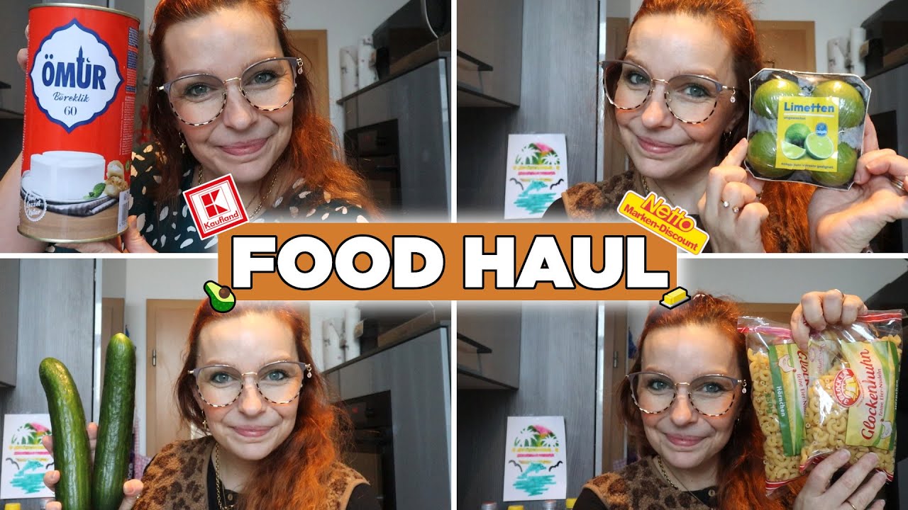 120€ FOOD HAUL | NETTO + KAUFLAND | Wocheneinkauf JANUAR 2026 (3) | Das sind WIR #foodhaul