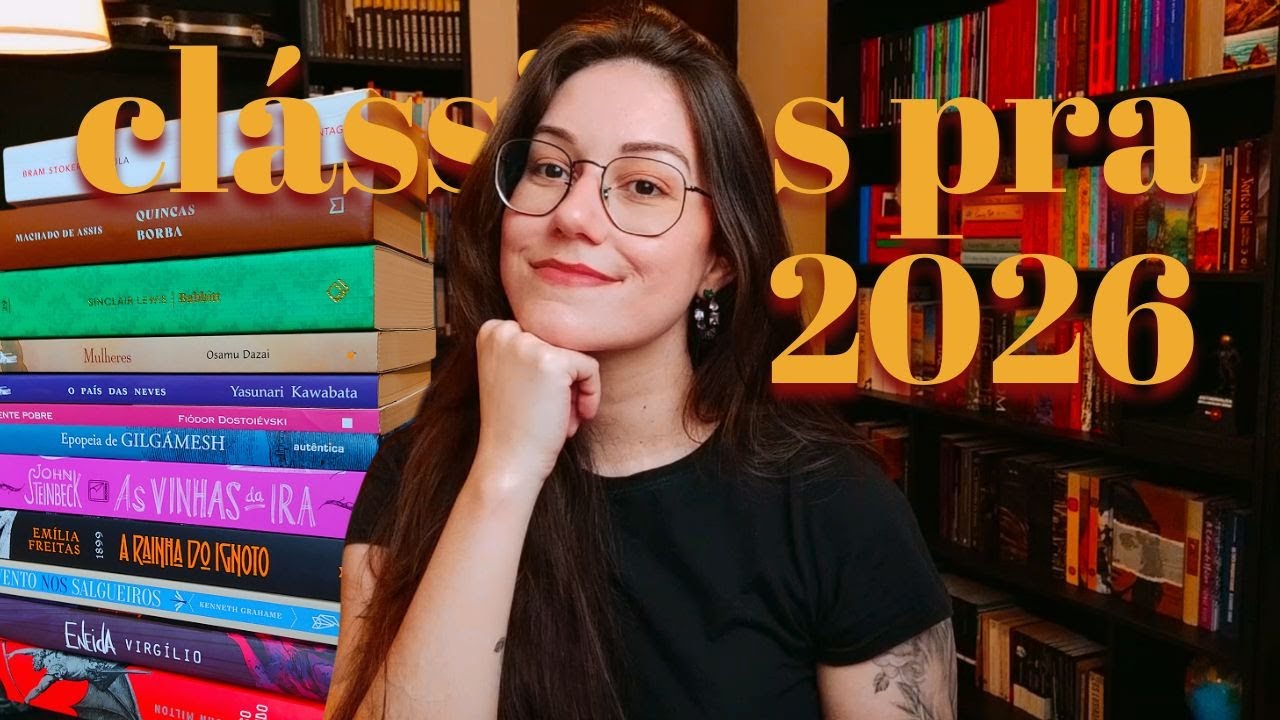 12 clássicos pra ler em 2026