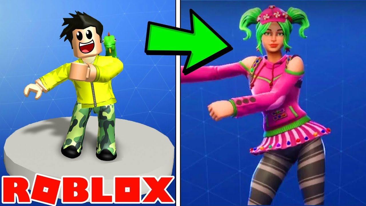 FORTNITE DANSER I ROBLOX