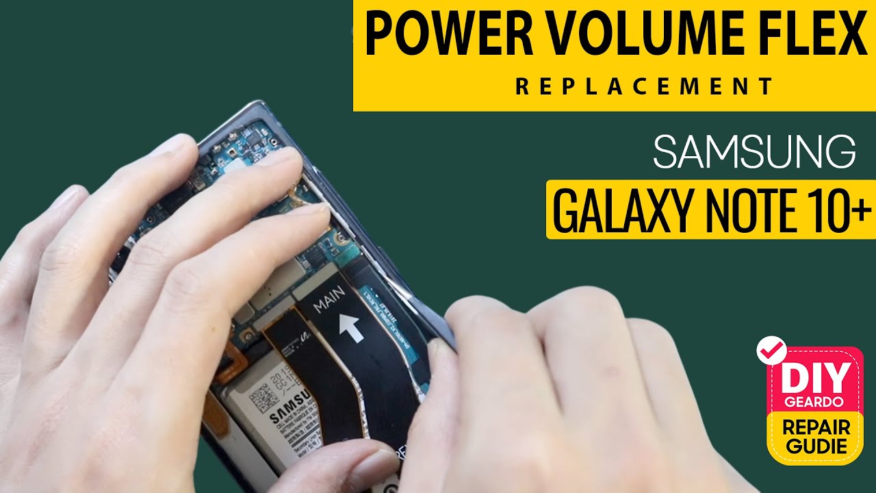 Wymiana taśmy Power Volume w Samsung Galaxy Note 10 Plus (SM-N975 / SM-N976)