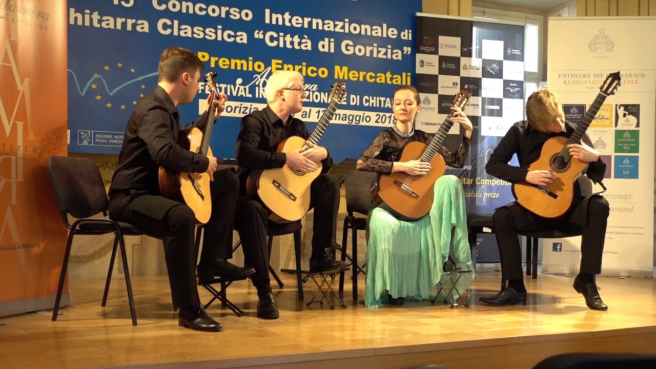 Cracow Guitar Quartet plays Night On Bald Mountain by Modest Mussorgsky