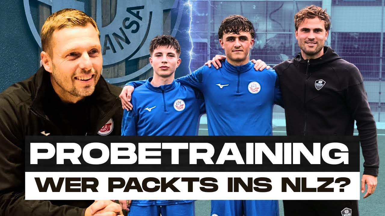 Änes und Bélas Probetraining bei Hansa Rostock | Skillers Combine