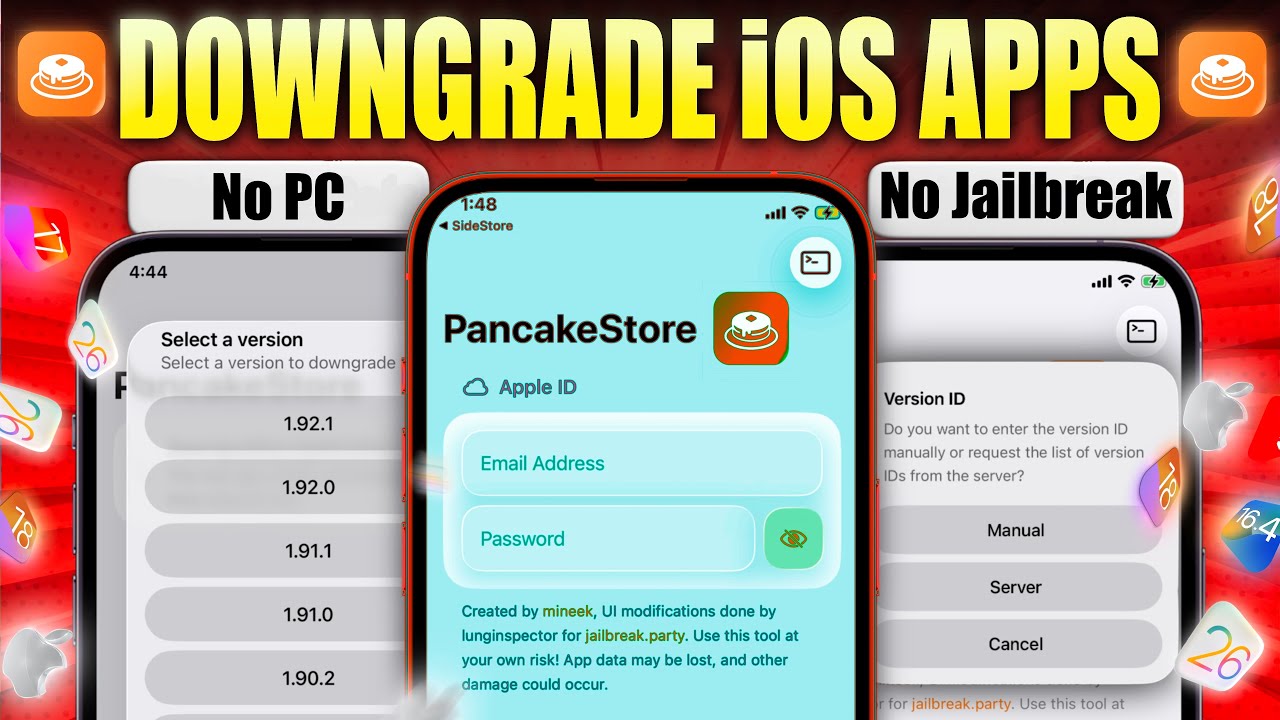FINALLY! Downgrade Older Versions of Any iOS App Without PC or Jailbreak