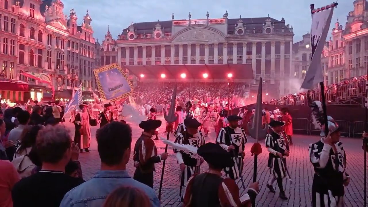 Ommegang bruxelles 2024