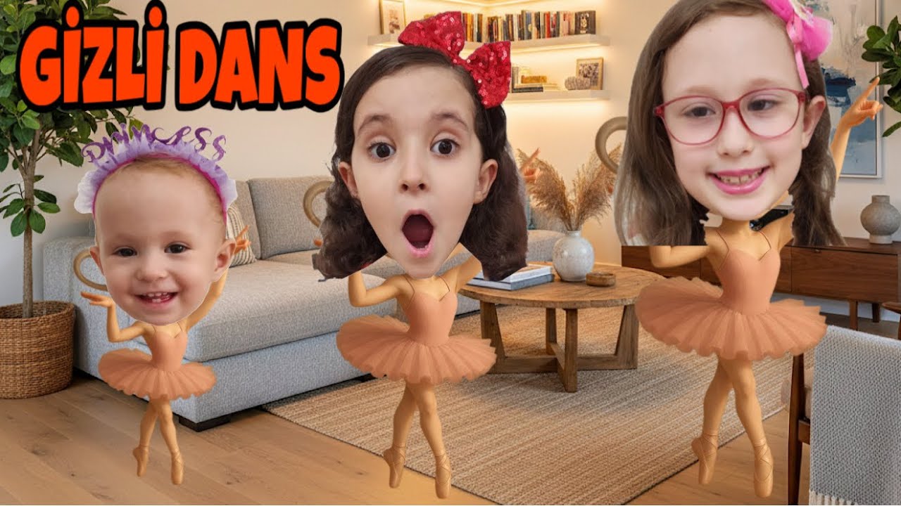 BAHAR VE BANU ALYA ANNESİNDEN GİZLİ EVE BALLERİNA KAPPÇİNOYU ÇAĞIRDI GİZLİ DANS ETTİLER !!