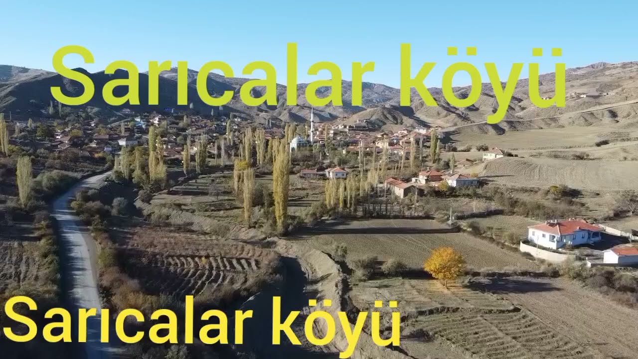Çorum Sungurlu Sarıcalar köyü