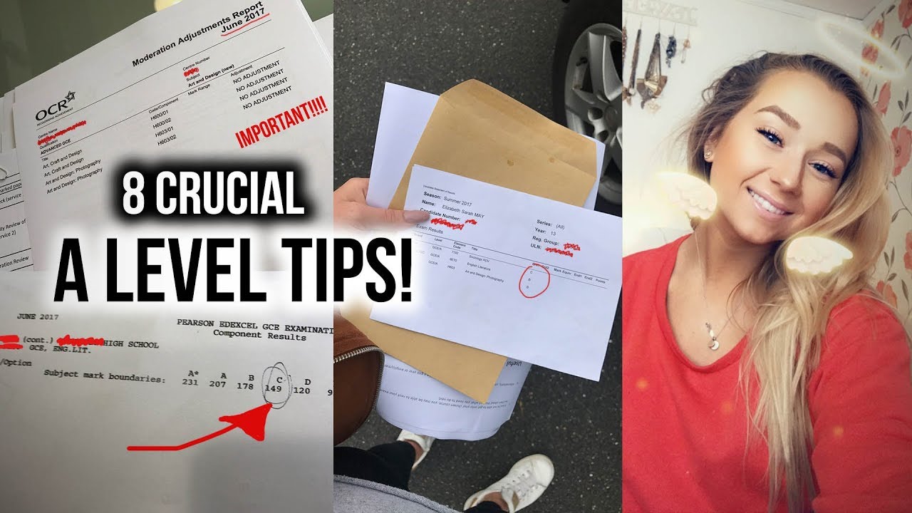 A LEVEL ADVICE | 8 IMPORTANT tips for Exam Season!!!!
