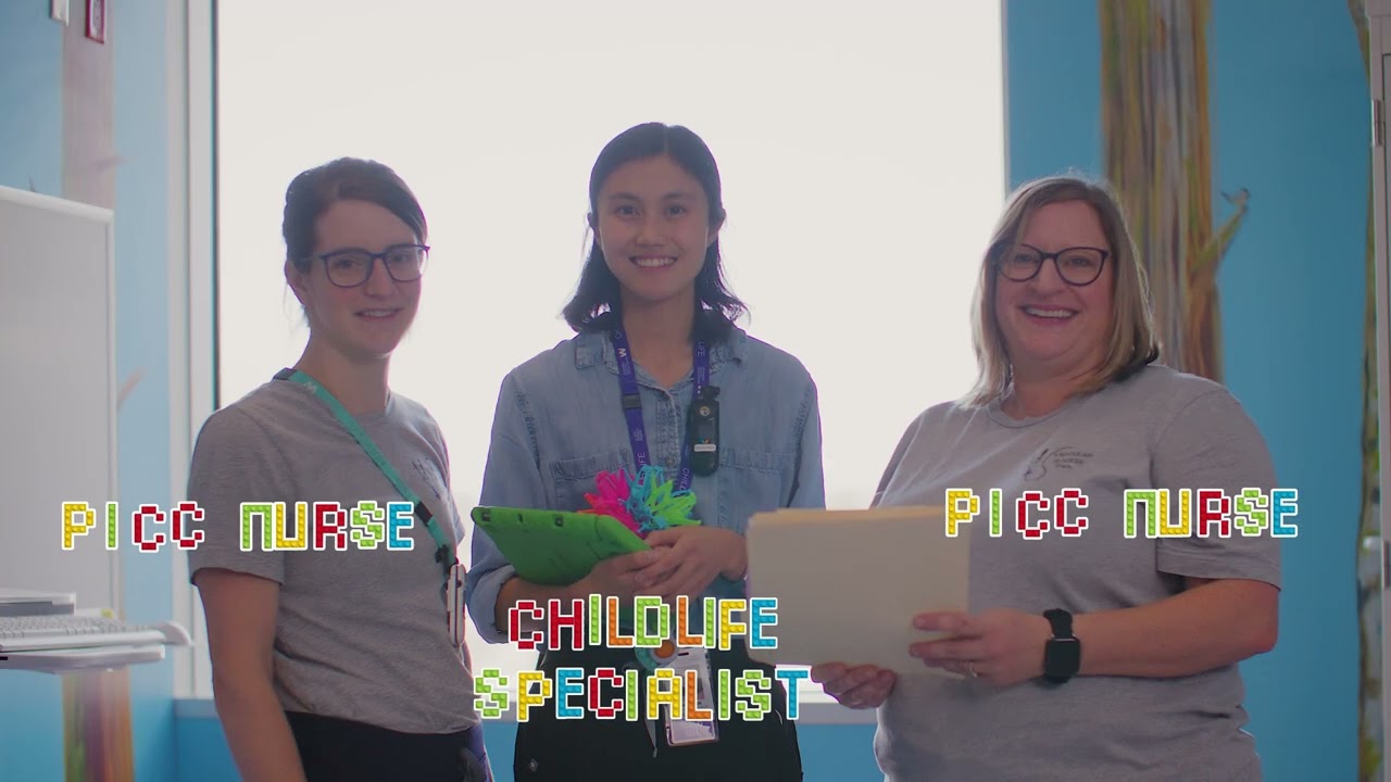 Getting a PICC line at BC Children's Hospital
