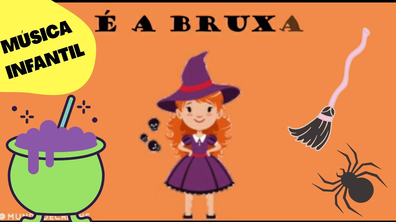 MÚSICA BRUXA | ELA TEM UMA VASSOURA... TEM UM NARIGÃO  | EDUCAÇÃO INFANTIL | #Educação