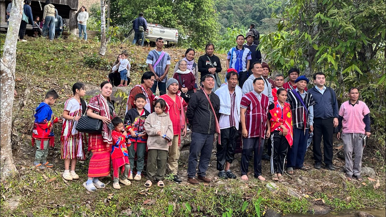 Our Sunday’s in မဲၢ်စူးခံ + baptism in the river ✝️