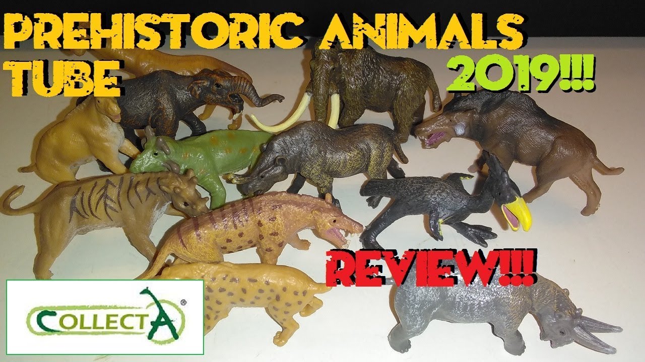 2019 Collecta Prehistoric Animals Tube Review!!!
