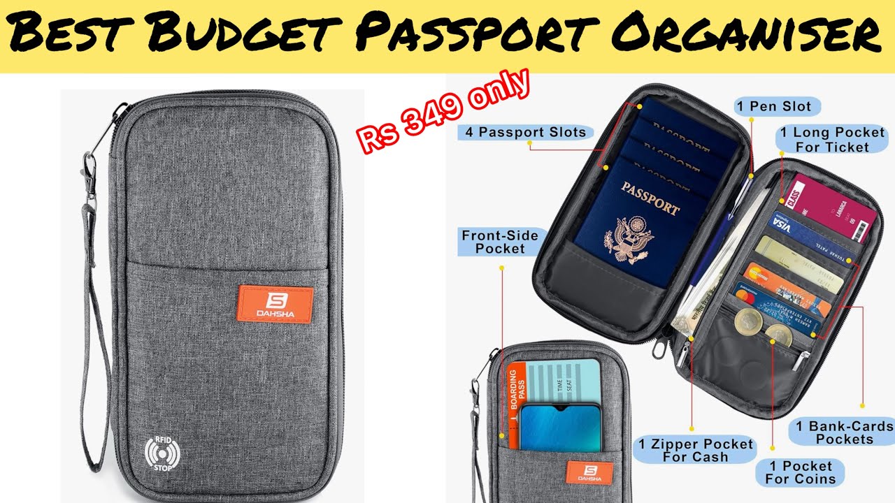 Best Passport Organiser Wallet |Travel Essentials Part 3