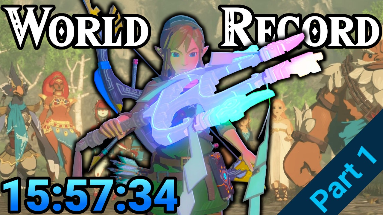 BotW 100% with DLC 15:57:34 Part 1/2 [WR]