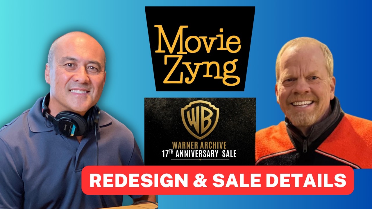 Обновленный дизайн MOVIEZYNG и информация о распродаже в честь 17-летия Warner Archive #подкаст #...