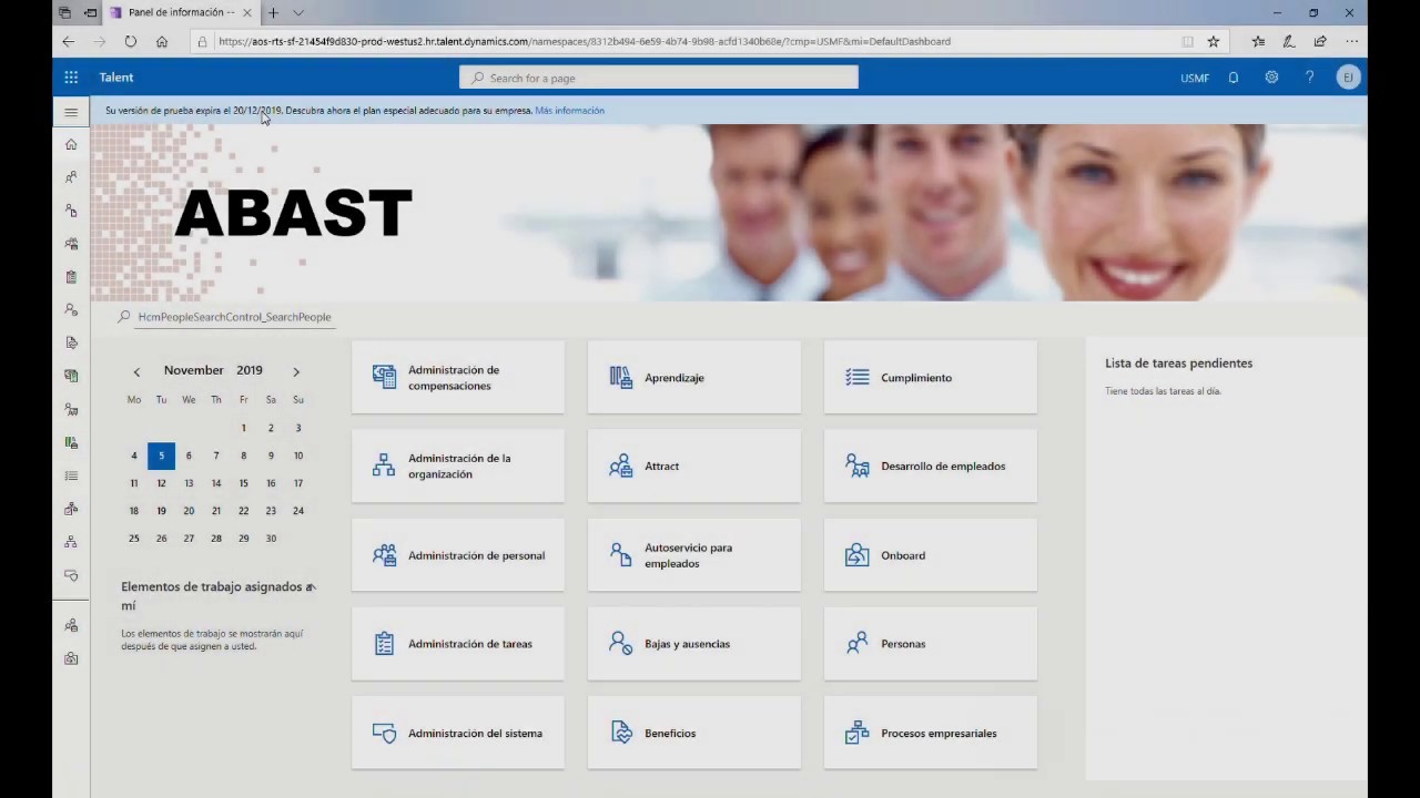 Webinar Microsoft Dynamics 365 for Talent - Gestión de RRHH