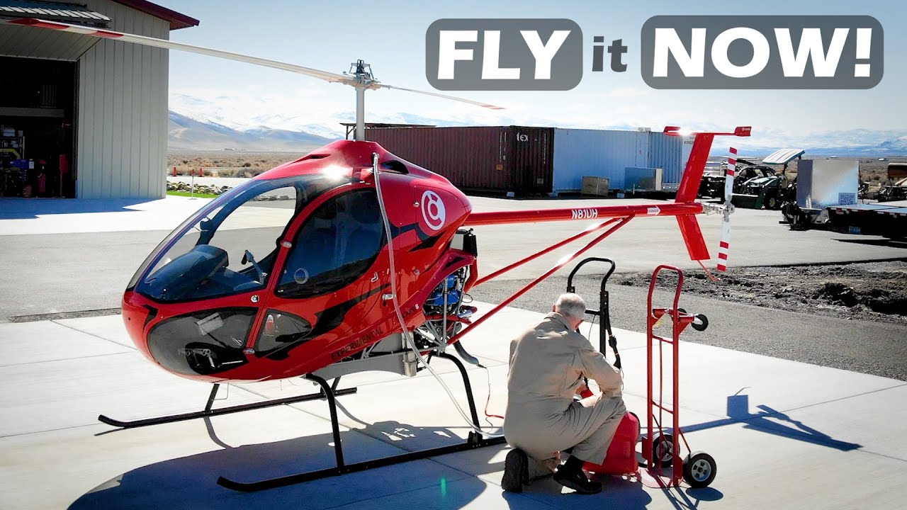 Build your own HELICOPTER! Circari and Midwest Sky Sports Build Futuristic Heli's
