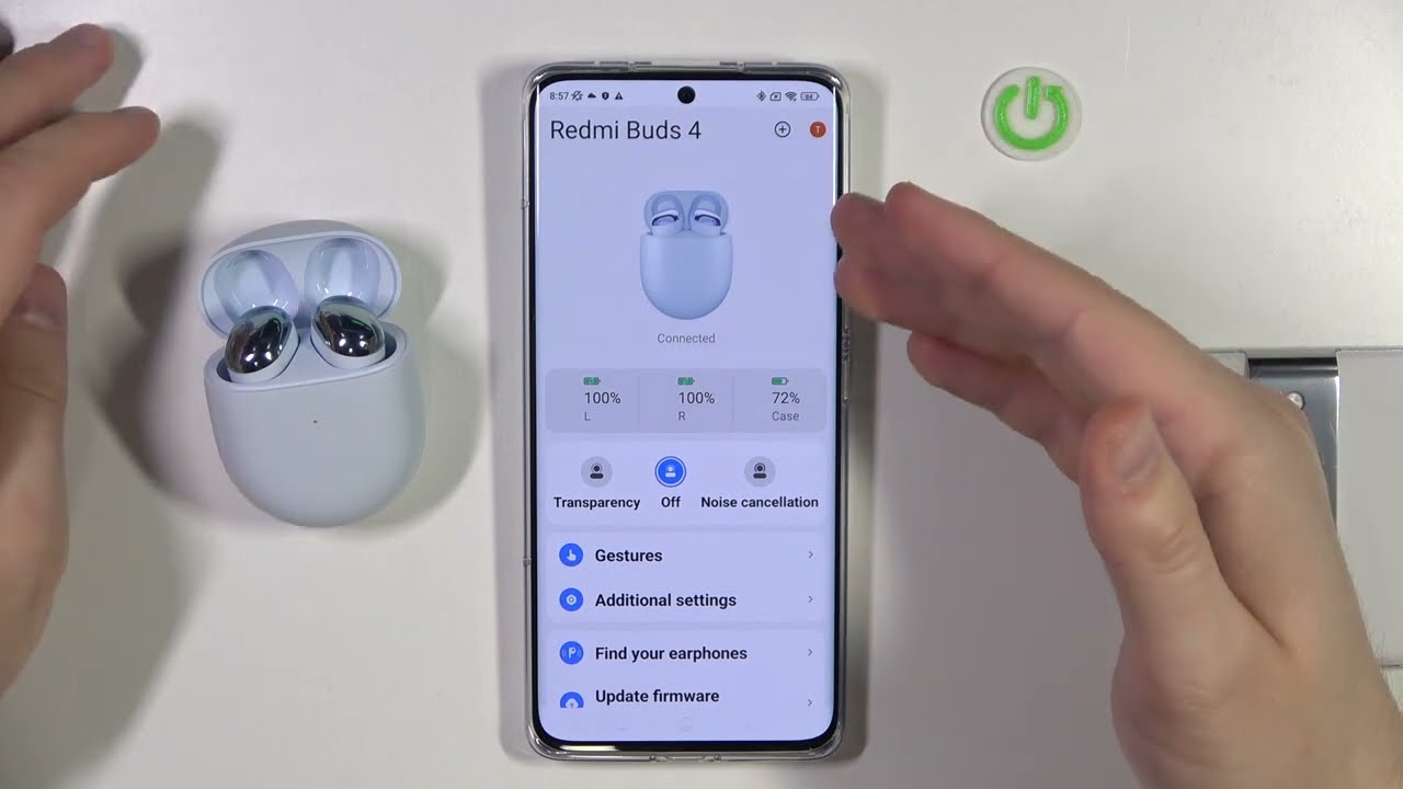 Как подключить Xiaomi Redmi Buds 4 к любому Android телефону - простой учебник по паре
