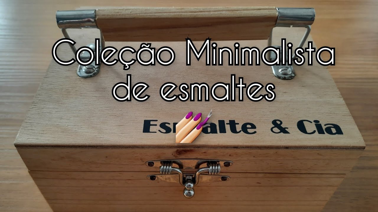Minimalismo nos esmaltes