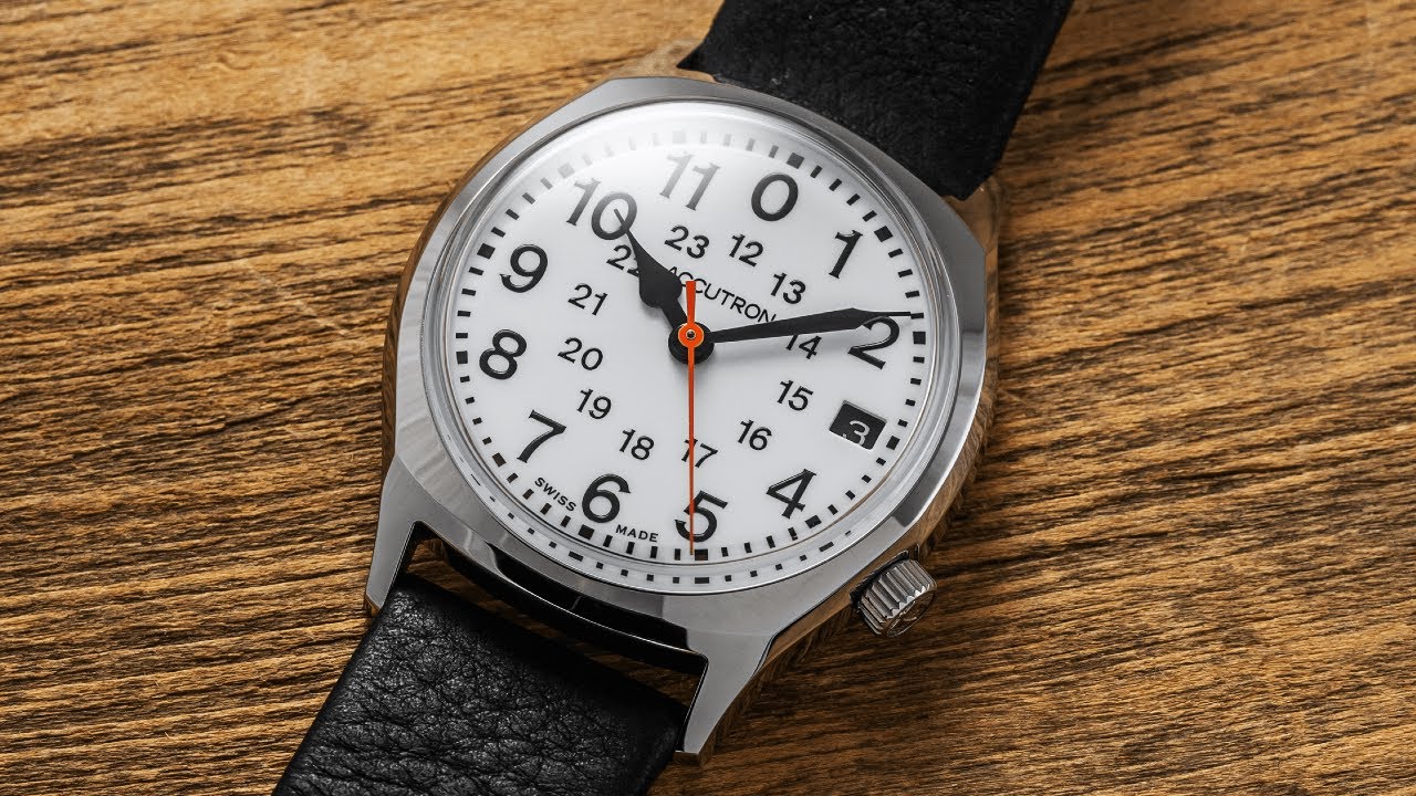 A Sharp Looking Railroad Watch With Vintage Dimensions - Accutron Legacy Auto R.R.-O Limited Edition