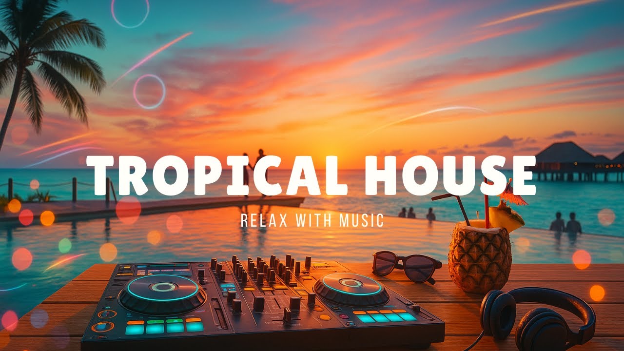 🌅 Tropical House Paradise 🏝️ | Summer Vibes & Chill Beats Mix 2025 ✨ Perfect for Relax & Good Energy