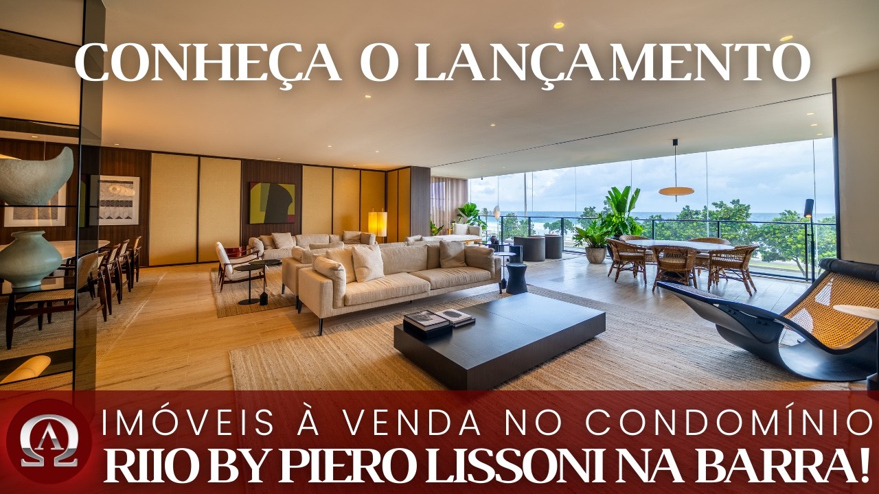 Conheça o Lançamento: IMÓVEIS à venda no condomínio RIIO BY PIERO LISSONI na BARRA DA TIJUCA no RJ!