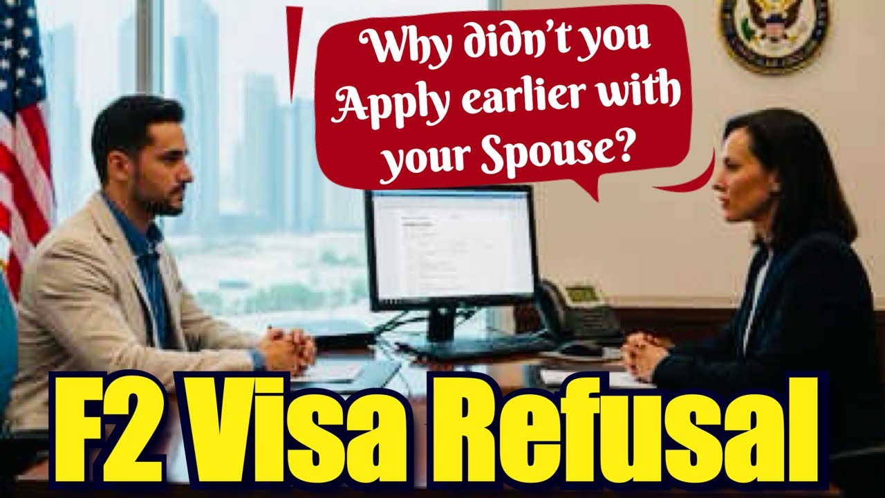 🇺🇸 F2 ভিসার বেহাল অবস্থা! Interview Questions in US Embassy Dhaka | Reasons of Spouse Visa Rejection
