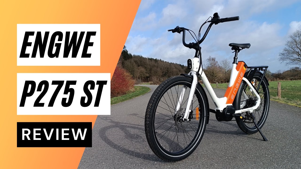 ENGWE P275 ST 🔥 Urban E-Bike mit Mittelmotor in meinem E-Bike Test [Deutsch]