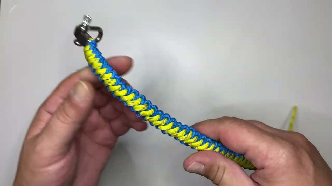 MILLIPEDE BAR KNOTE PARACORD BRACELET