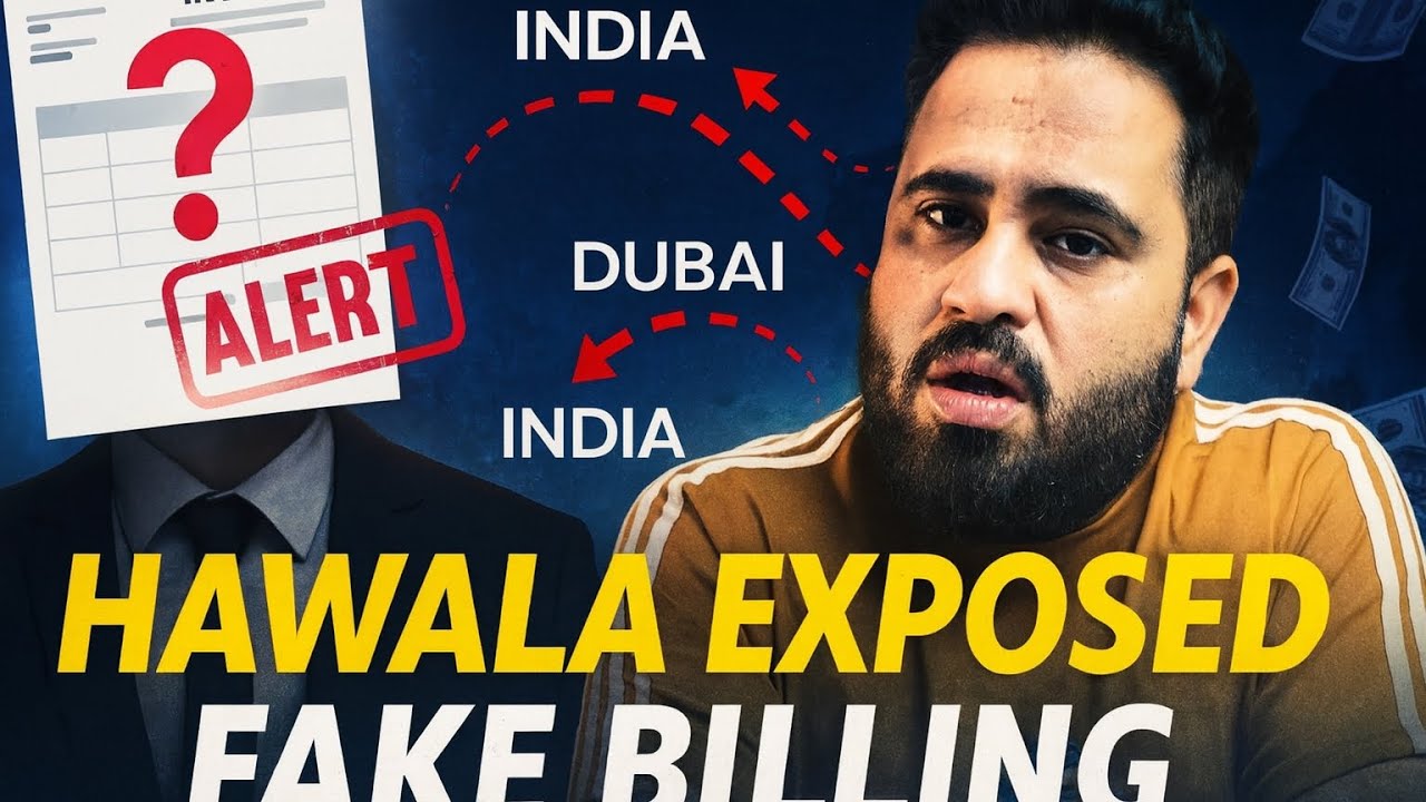 Hawala, Fake GST Billing & Money Laundering EXPOSED! India&rsquo;s Biggest Hidden Scam
