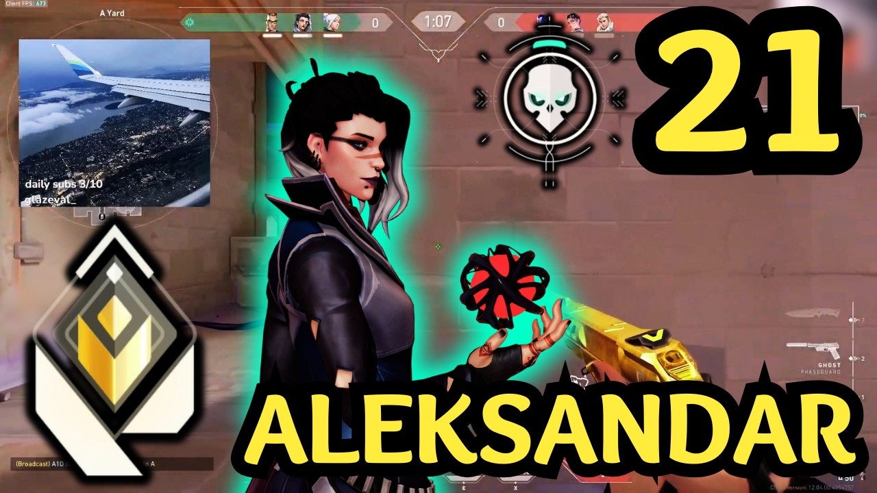🔥 How ALEKSANDAR Carry with FADE 21 Kills on Corrode — Ranked MVP VOD 🔥