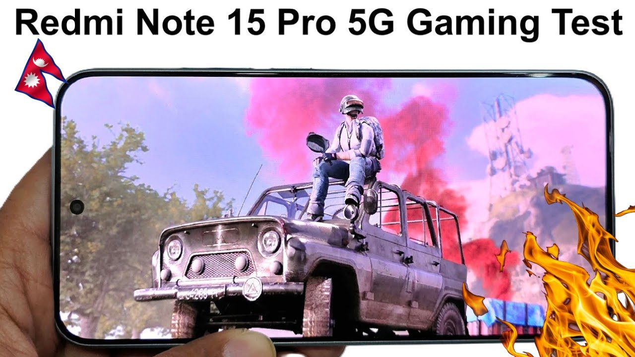 REDMI NOTE 15 PRO 5G test game PUBG Mobile | Helio G100-Ultra