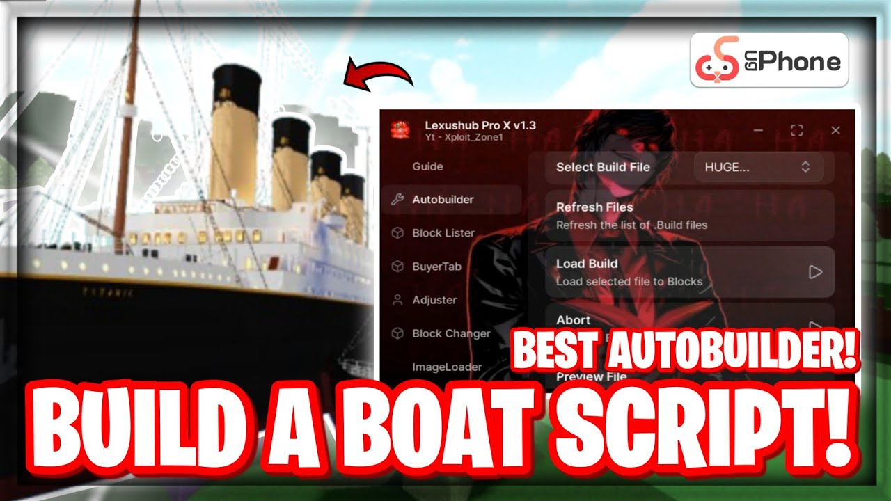 BEST AUTOBUILDER SCRIPT ON BUILD A BOAT FOR TREASURE! | Lexus Hub New Update! 🔥😱