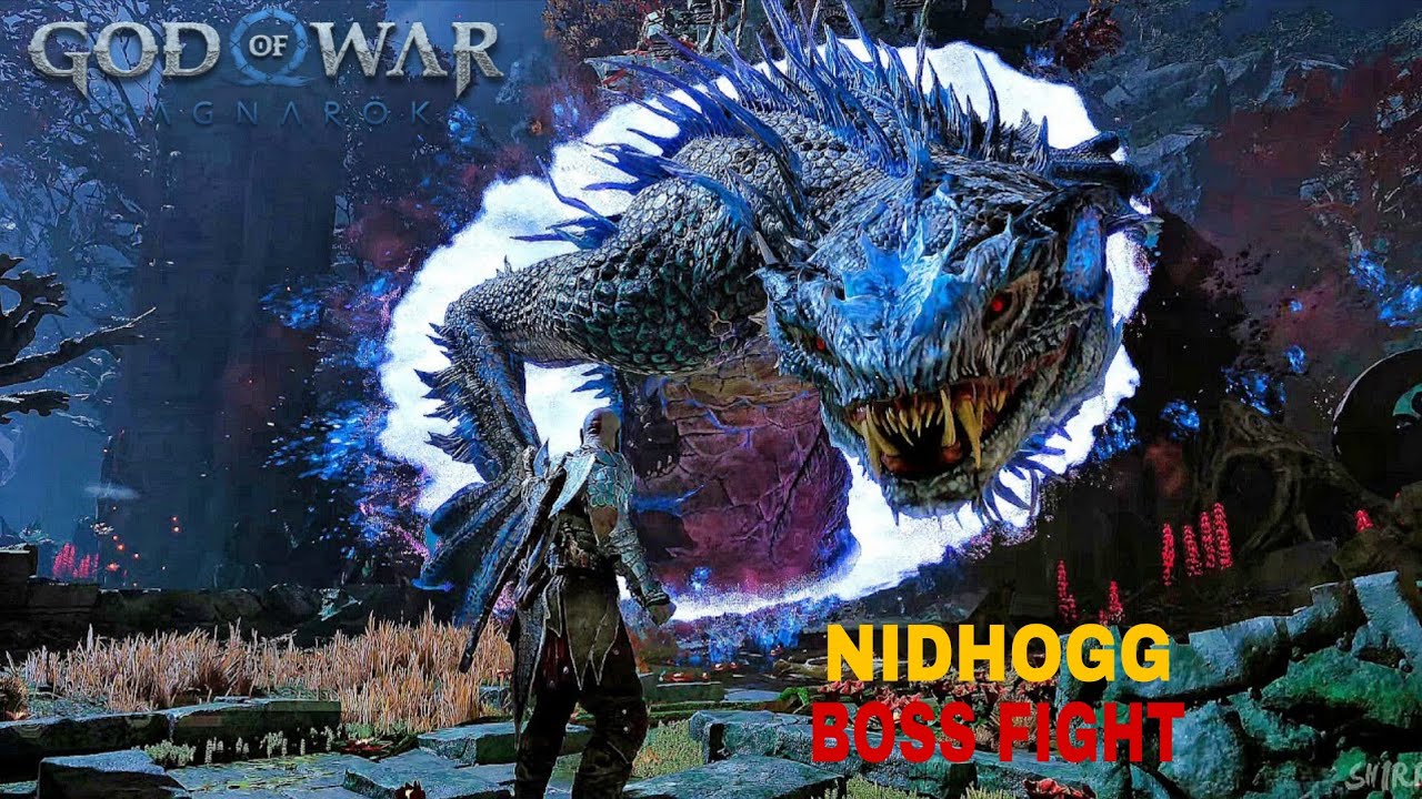 GOD OF WAR RAGNAROK | NIDHOGG BOSS FIGHT | 4K 60FPS