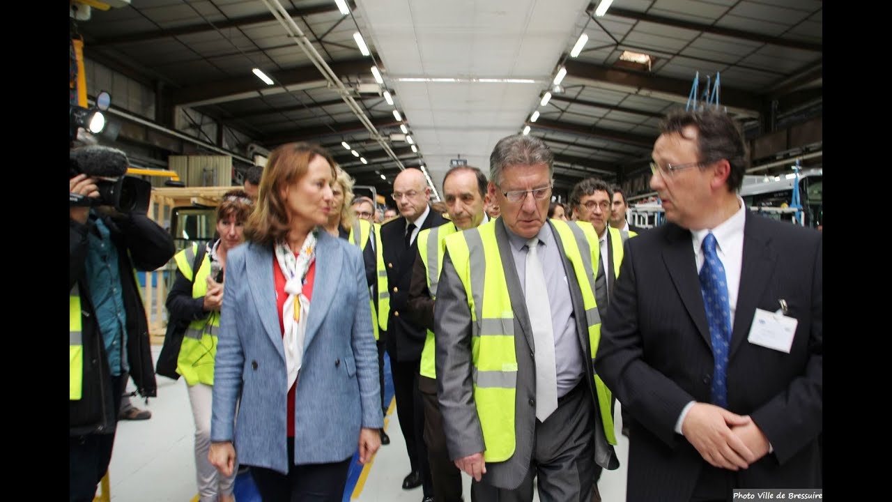 #HeuliezBus Rorthais 79 - Visite de Mme #SégolèneRoyal (17 juin 2016)