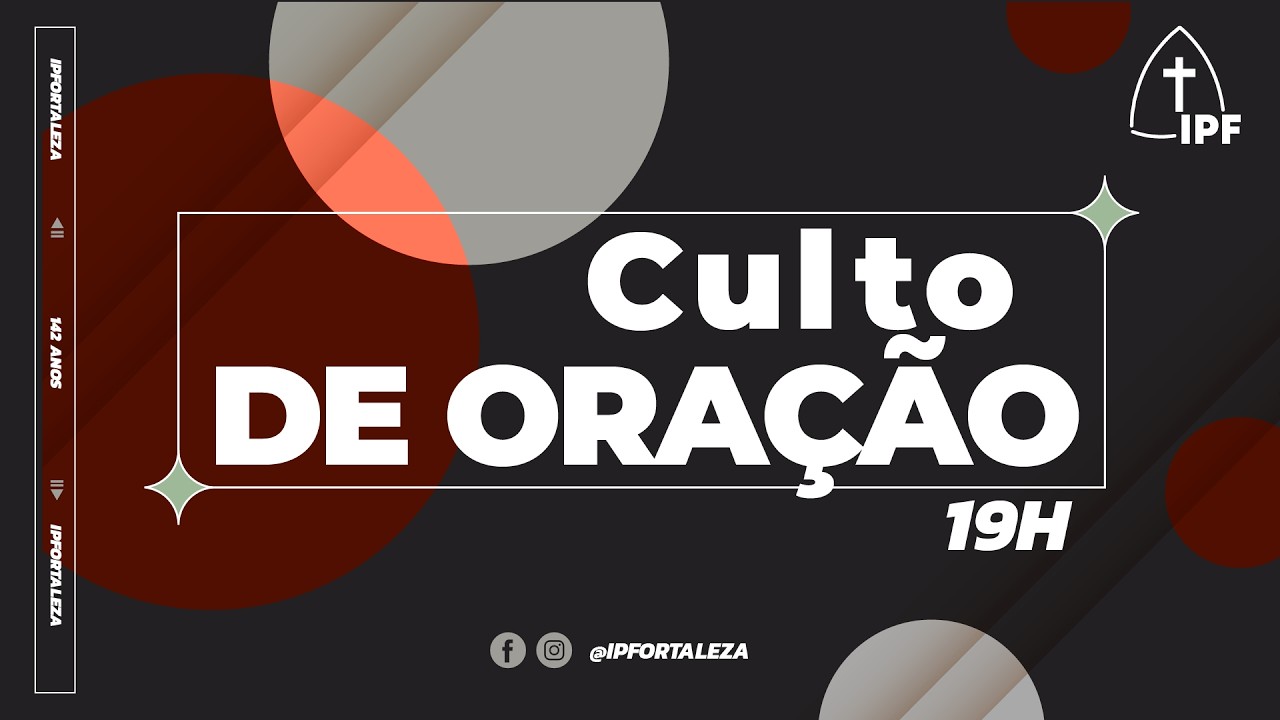 Culto de Oração | Pr. Elizeu Dourado de Lima | 03.02.2026 | IPF