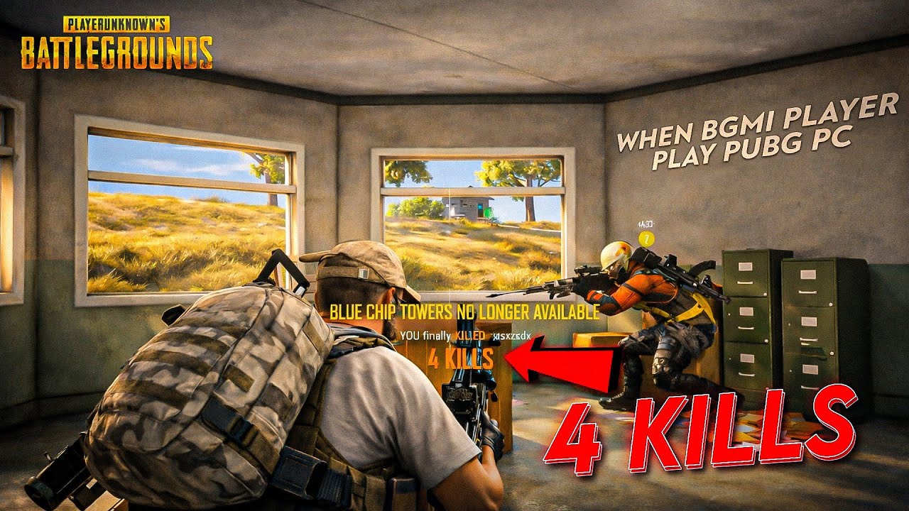 Mobile Player vs PC Lobby 🔥 | PUBG PC Gameplay (Unexpected Result) ⚡