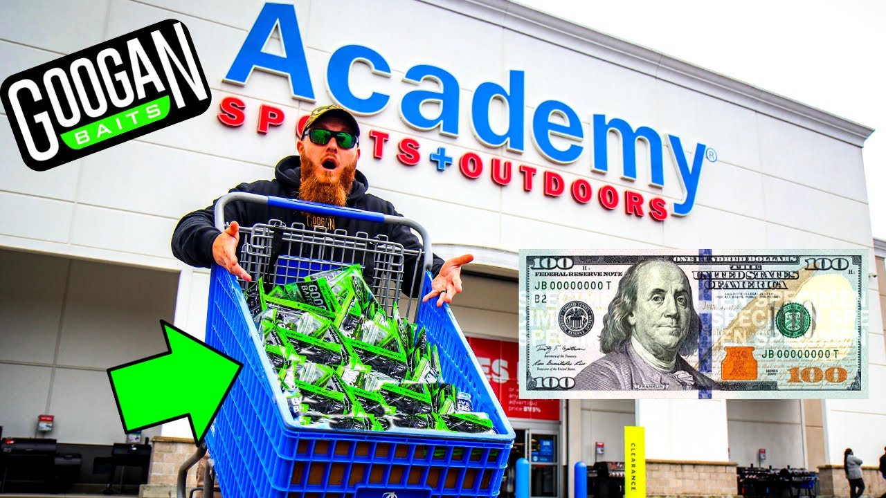 Buying ALL the Googan Baits in Academy **Not Clickbait**