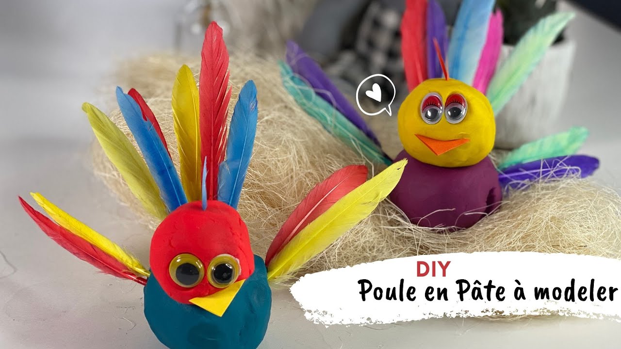 [DIY] FABRIQUE TA POULE EN PÂTE À MODELER