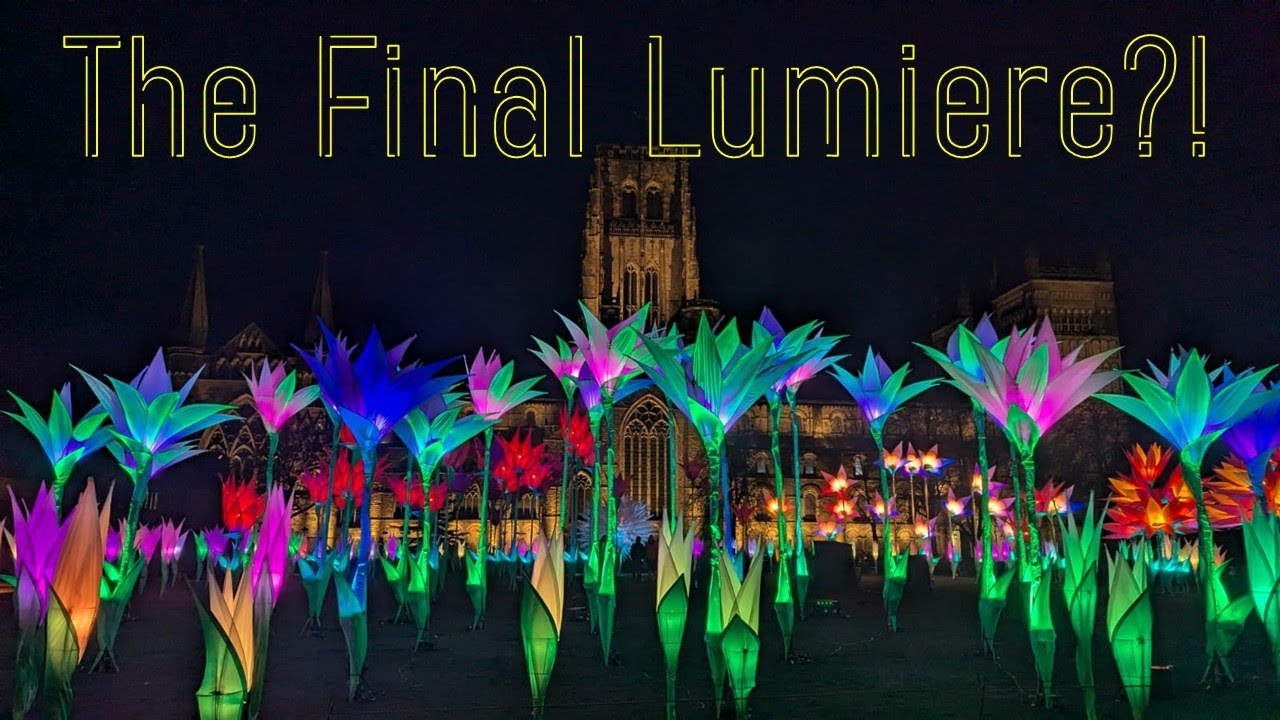 Lumiere, the UK's largest light festival CANCELLED