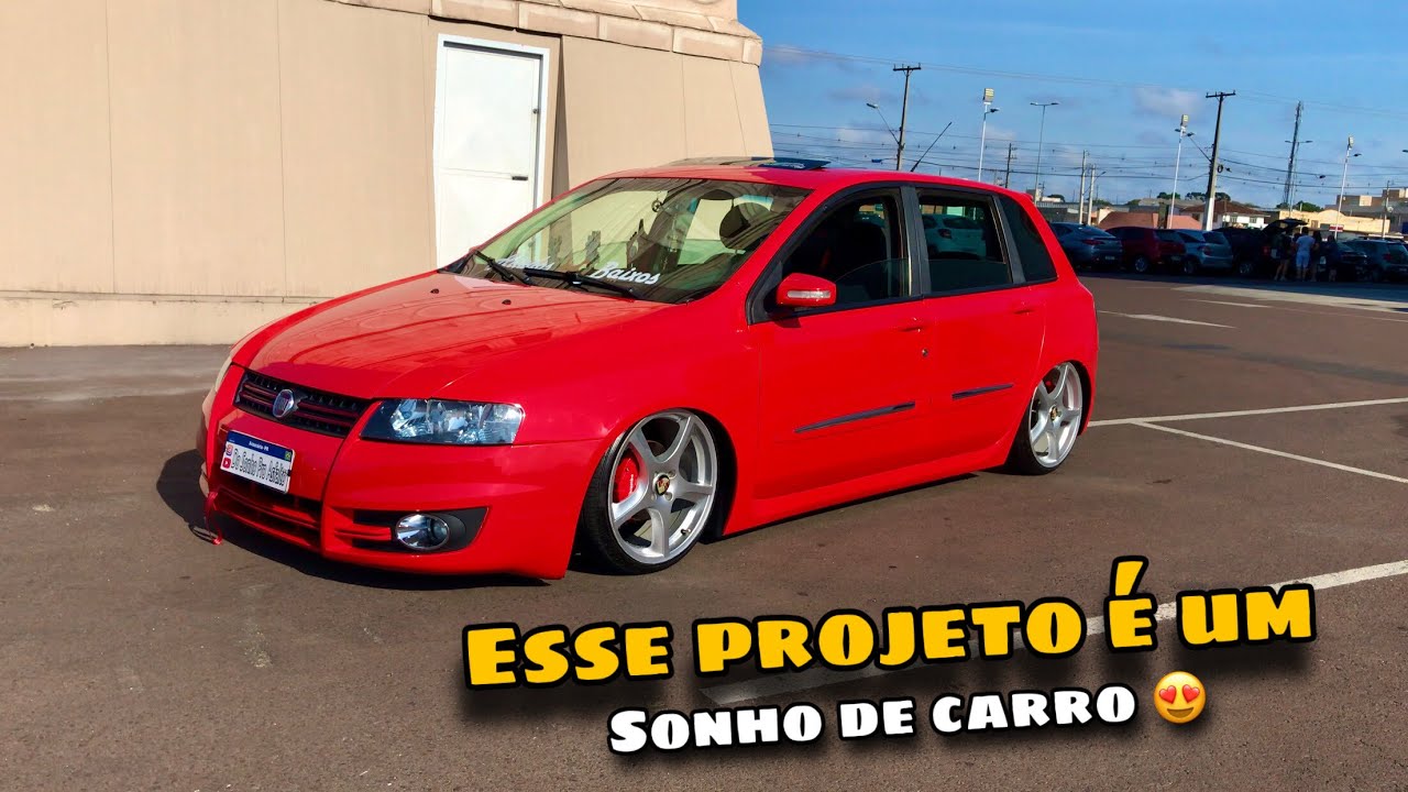 Fiat Stilo rebaixado aro 18/ Suspensão a ar