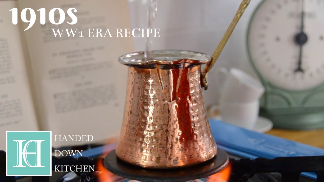 Turkish Coffee ◆ 1910s / WW1 Era Recipe