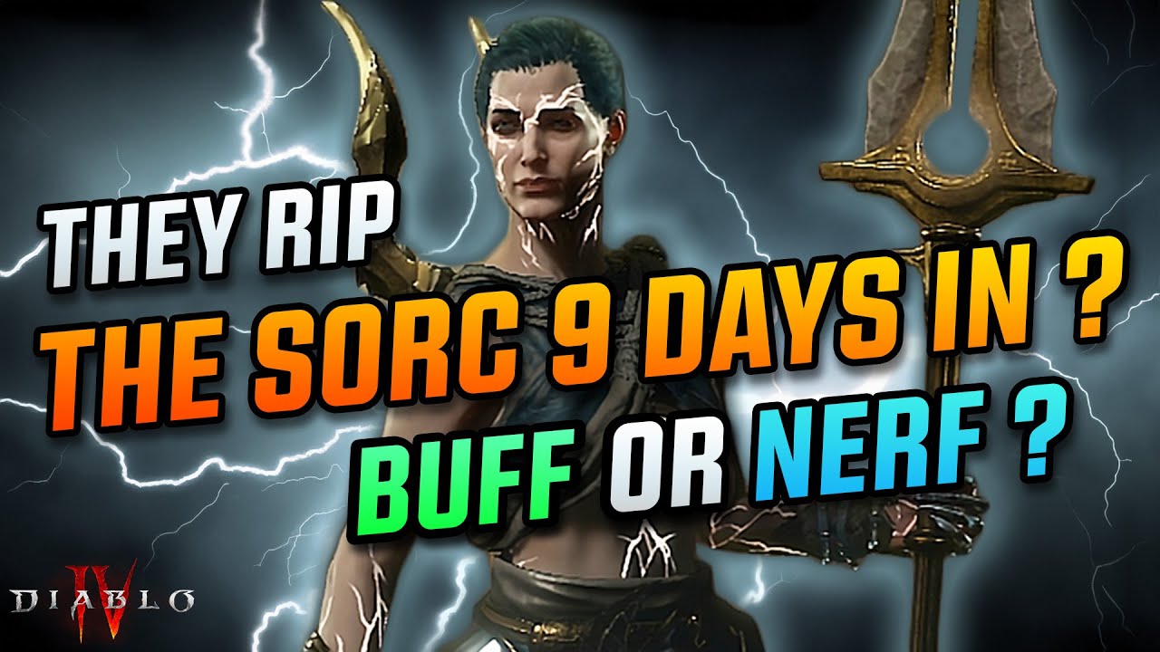 Sorc Shockuna Lightning Spear RIP 9 DAYS IN SEASON 5 ? S5 Diablo 4